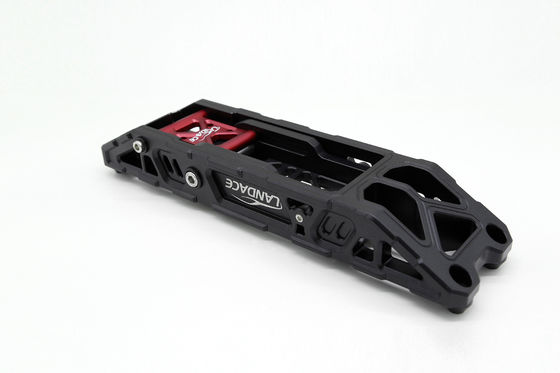Einfache Installation Schwarz Klappwagen Tür Schritt Pedal für Jeep Wrangler 2 Stück Schwarz