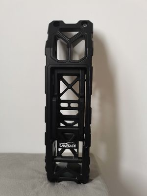 Internationale Aluminiumlegierung Schwarze Seitentürleiter für Jeep Wrangler High- Schwarz