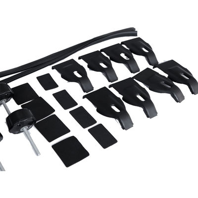 Haie-Stil Kreuzstange Aluminium-Dachträger Bars SUV-Gepäckträger