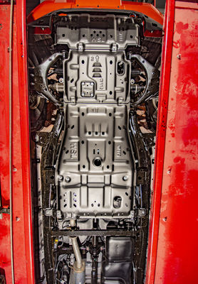 2021 ISUZU D-MAX 4x4 Auto Motor Guard mit individueller schwarzer Schieberegler und Sicherung