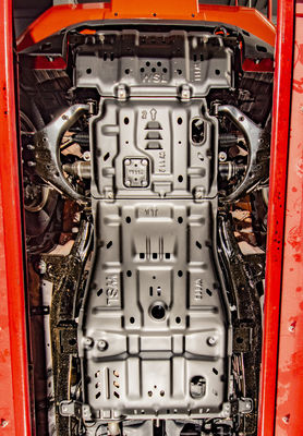 2021 ISUZU D-MAX 4x4 Auto Motor Guard mit individueller schwarzer Schieberegler und Sicherung
