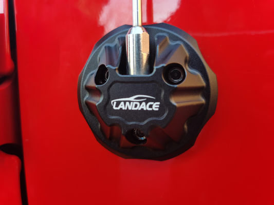 angepasste Fahrzeug-Radio-Antennen-Basis-Abdeckung 74*74*30mm für JEEP von Qingdao Landace