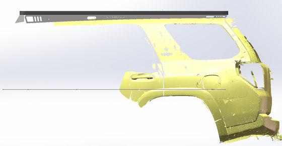 Anpassungs-Aluminium-Dachträger für Toyota 4 Runner FJ Cruiser Land Rover Defender