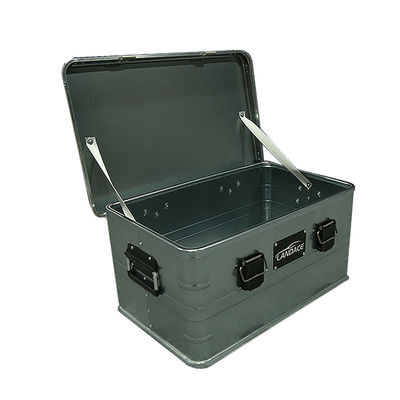 Fahrzeugmontierte Aluminiumbox Camping Silber Aluminium Chuck Box