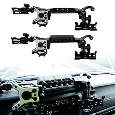 2018-4x4 Fahrzeugzubehör Aluminiumlegierung Mittelkonsole Halter für Mobiltelefone für Jeep
