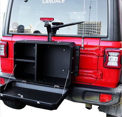 Wrangler JL Off Road Aluminium Jeep Heckschrank Außenlagerbox Größe 700x450x317mm