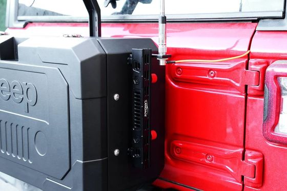 Wrangler JL Off Road Aluminium Jeep Heckschrank Außenlagerbox Größe 700x450x317mm