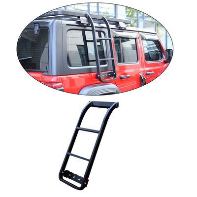 Q235-8 Doppelseitige Aluminium-Verlängerungsleiter 4 Läufer-Seitenleiter Auto-Dachleiter 2018