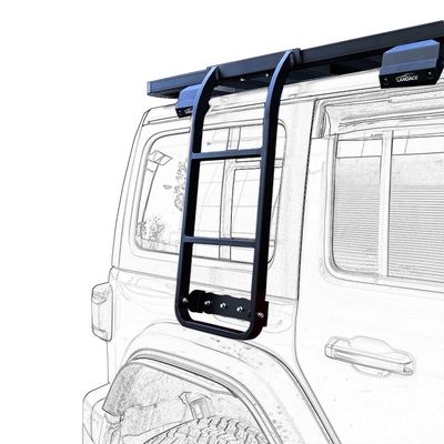 Q235-8 Doppelseitige Aluminium-Verlängerungsleiter 4 Läufer-Seitenleiter Auto-Dachleiter 2018
