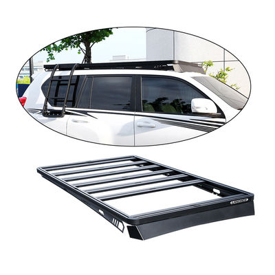 Universelle Aluminium-Schwarz-Dachträger für Toyota LC200 LC79 LC150 300 kg Tragfähigkeit