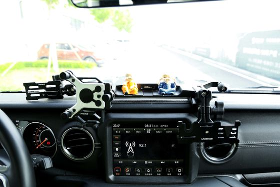 4x4 Fahrzeugzubehör Aluminiumlegierung Mittelkonsole Halter für Mobiltelefone für Jeep