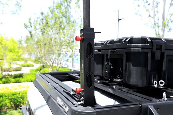 Rostbeständiges Aluminium 323X78X86mm Flaggenpfostenstütze für Jeep Multifunktionales