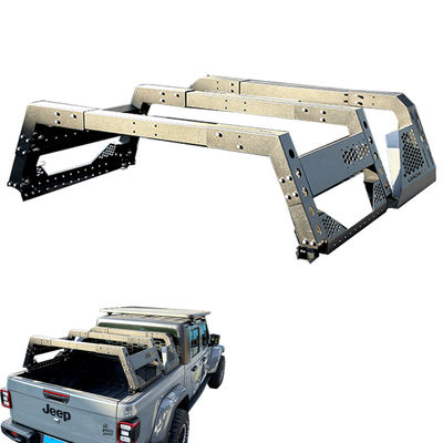 2023 Beliebtes schwarzes Pulver beschichtet Pick-up-Bett-Rack ohne Bohrwerk Bequem und einfach