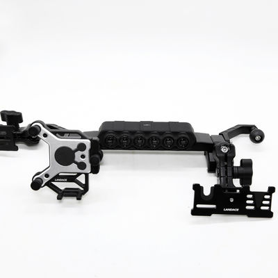 Hard Anodizing Finish Fahrzeug Mobiltelefonhalter für Jeep Center Console Halterung