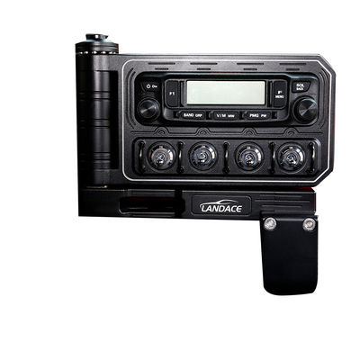 Wrangler Center Console Radio Bracket Plattform-Panel mit harter anodierter Oberfläche