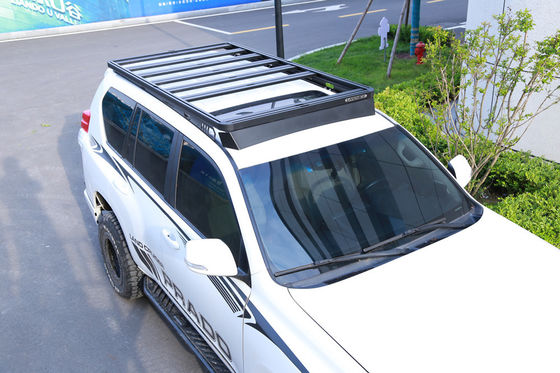 Aluminiumlegierung Dachkorb für Toyota Fortuner 150*142*5 Größe Pulverbeschichtung