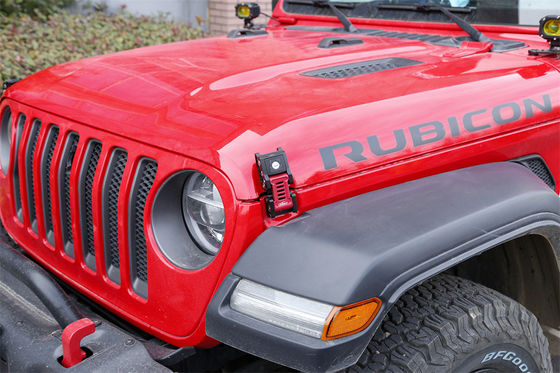 JEEP Wrangler JL Gladiator Geländefahrzeug Aluminiumlegierung Hood Schlösser Schloss 133*56*42mm