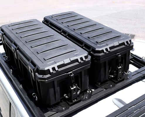 Wasserdichtes LLDPE-Dachträger Montiertes Schwerlastfach 2023 Beliebtes Auto-Dachträger-Speicher