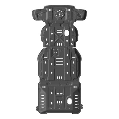 Doppelplatte Verstärkung Transfer Case Skid Plate für Dodge Ram1500 Versandweg Luft