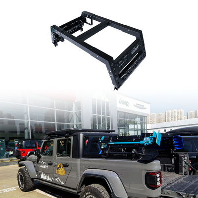 Schrittbalken aus Kohlenstoffstahl mit schwarzer Pulverbeschichtung Überlandbettträger für Jeep Wrangler JL