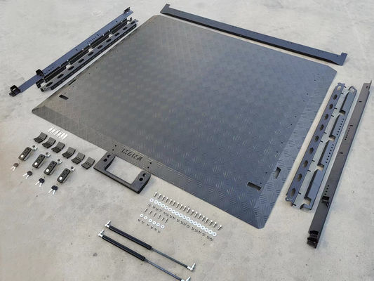 Ford Ranger Pickup Rückziehbare Tonneau-Abdeckung aus Aluminiumlegiertem Material
