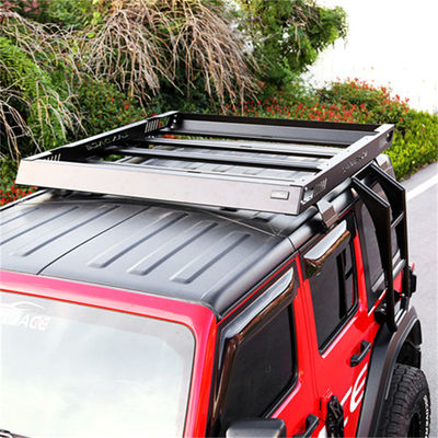 JEEP 4x4 Aluminiumlegierung Auto Dach Gepäckfach Plattform Dachregal Korb für JK JL TJ