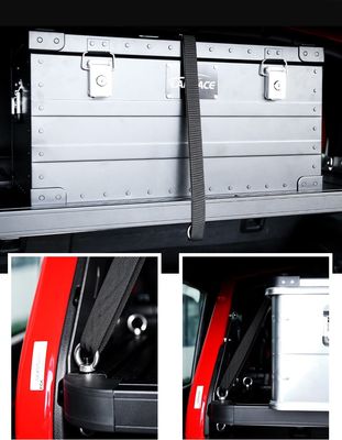 Jeep Wrangler JL Kofferraum mit Multifunktions-Aluminium Wrangler JL