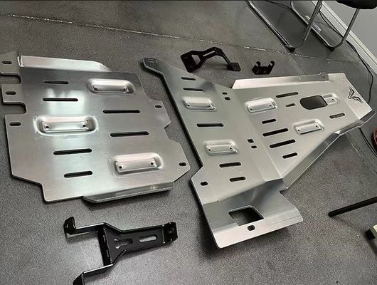 1810*870*8mm Off-Road Aluminiumlegierung Untermaschinendeckung Schlammklappen Schutzschleife für JEEP Wrangler JL JK