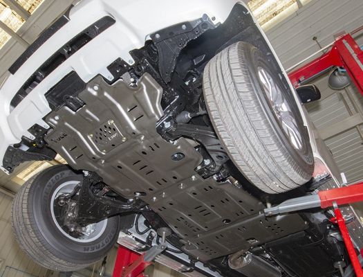 Schleuderteller für den Nissan Patrol Y62 Schutzunterkörperschutz