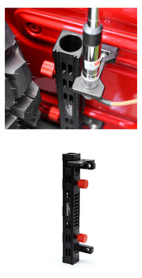 Außenwandmontage Flaggenstange Flaggenstange für Jeep Wrangler Zubehör Größe 323X78X86mm