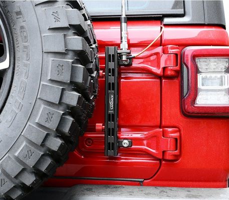 Außenwandmontage Flaggenstange Flaggenstange für Jeep Wrangler Zubehör Größe 323X78X86mm