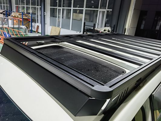 Aluminiumlegierung Flachdachträger für TOYOTA LAND CRUISER LC200 Leistungssteigerung