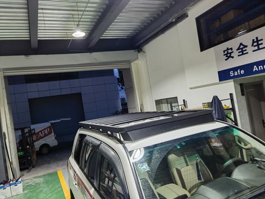 Aluminiumlegierung Flachdachträger für TOYOTA LAND CRUISER LC200 Leistungssteigerung