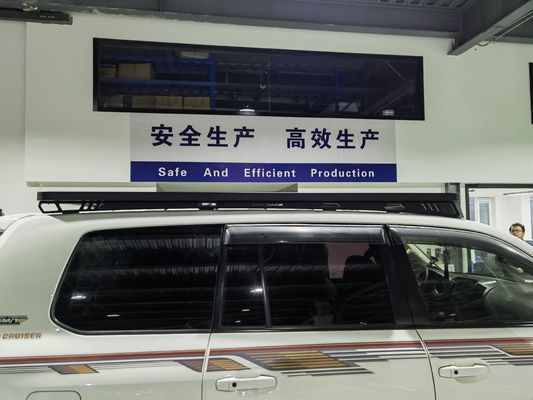 Aluminiumlegierung Flachdachträger für TOYOTA LAND CRUISER LC200 Leistungssteigerung