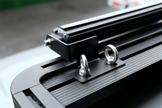304 Edelstahl Flat Roof Rack Light Bar Montage Halterung für Universal-Auto-Modelle