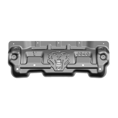 5 mm Dicke Hoch unter der Karosserie Front Motor Unteren Aluminium-Skid-Platte für Jeep Wrangler JL