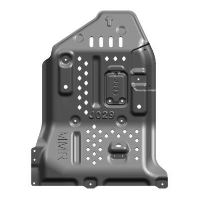 5 mm Dicke Hoch unter der Karosserie Front Motor Unteren Aluminium-Skid-Platte für Jeep Wrangler JL