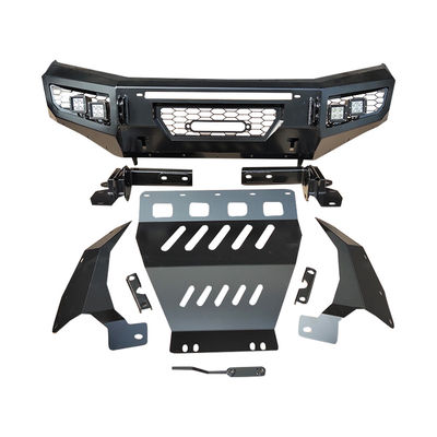NP300 Schwarze Winde Bull Bar Vorderbumper Hinterbumper mit Reifenträger für Nissan Navara