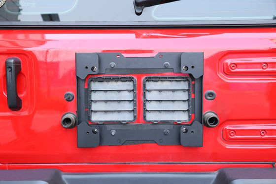 Geländezubehör Aluminiumbox Gepäckrücken Werkzeugkasten für Jeep Wrangler JL Lagerung