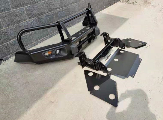 Off-Road-Winch Bull Bar Vorderbumperplatte mit LED-Licht und Montagefach Toyota Tocama