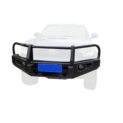 Off-Road-Winch Bull Bar Vorderbumperplatte mit LED-Licht und Montagefach Toyota Tocama