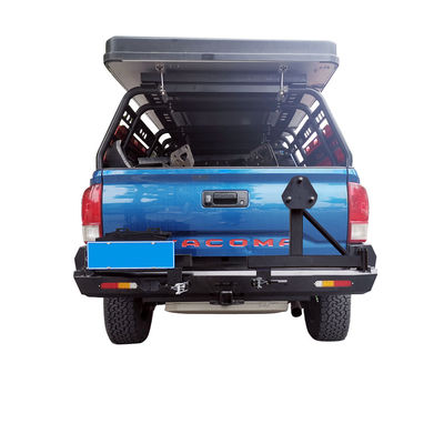 Off-Road-Winch Bull Bar Vorderbumperplatte mit LED-Licht und Montagefach Toyota Tocama