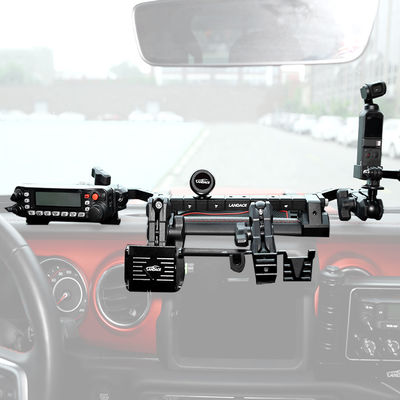 Universal Installation Aluminiumlegierung Zentrum Konsole Halterung für Jeep Wrangler JL JK