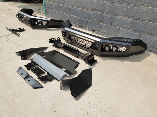 LED-Licht und Winch Montage-Tray Platte Vorderstoßfänger für Toyota Hilux D-Ring enthalten