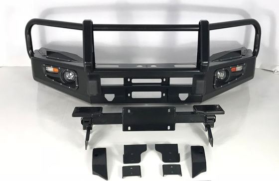 LED-Licht und Winch Montage-Tray Platte Vorderstoßfänger für Toyota Hilux D-Ring enthalten