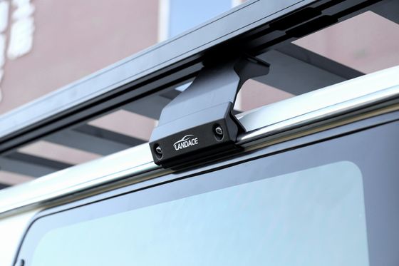 Kraftbeschichtete Flachdachregale Plattform Gepäckgetriebe Halter für Fahrräder für Toyota LC 76