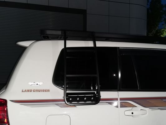 Universal schwarze Aluminiumlegierung TOYOTA LAND CRUISER LC200 Auto-Dachträger lang mit Sonnendach