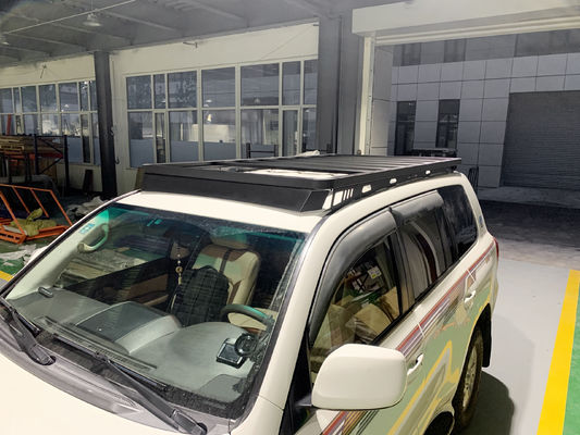 TOYOTA LC200 Fahrzeugmodell Hoch- 4X4 Aluminium Solar-Auto-Dachträger mit Rückgrat-Aufbau