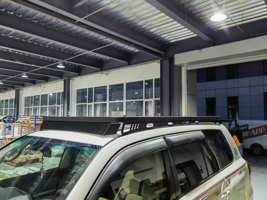 TOYOTA LC200 Fahrzeugmodell Hoch- 4X4 Aluminium Solar-Auto-Dachträger mit Rückgrat-Aufbau
