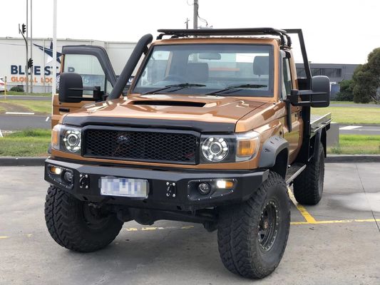 Toyota LC79 Autoteile Winch Bull Bar Vorderstoßstange mit Reifenträger Jerry Can Holder